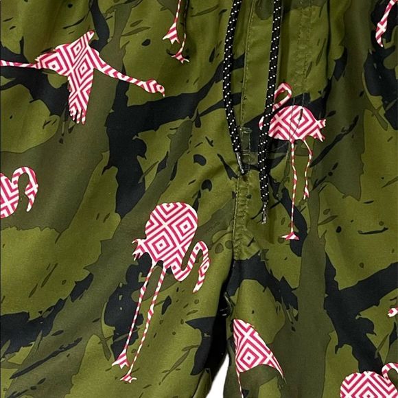 Nitrous Black Camo Swim Trunk Small - Picture 2 of 11